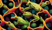 Cyborg_Seinfeld_psychedelic_frogs_patterns_by_Haeckel_3696bf8a-bb85-4f91-a324-19d6114f449d.PNG