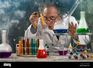 wacky-professor-of-chemistry-experiment-performed-laboratory-with-lot-of-smoke-TCHR7C.jpg